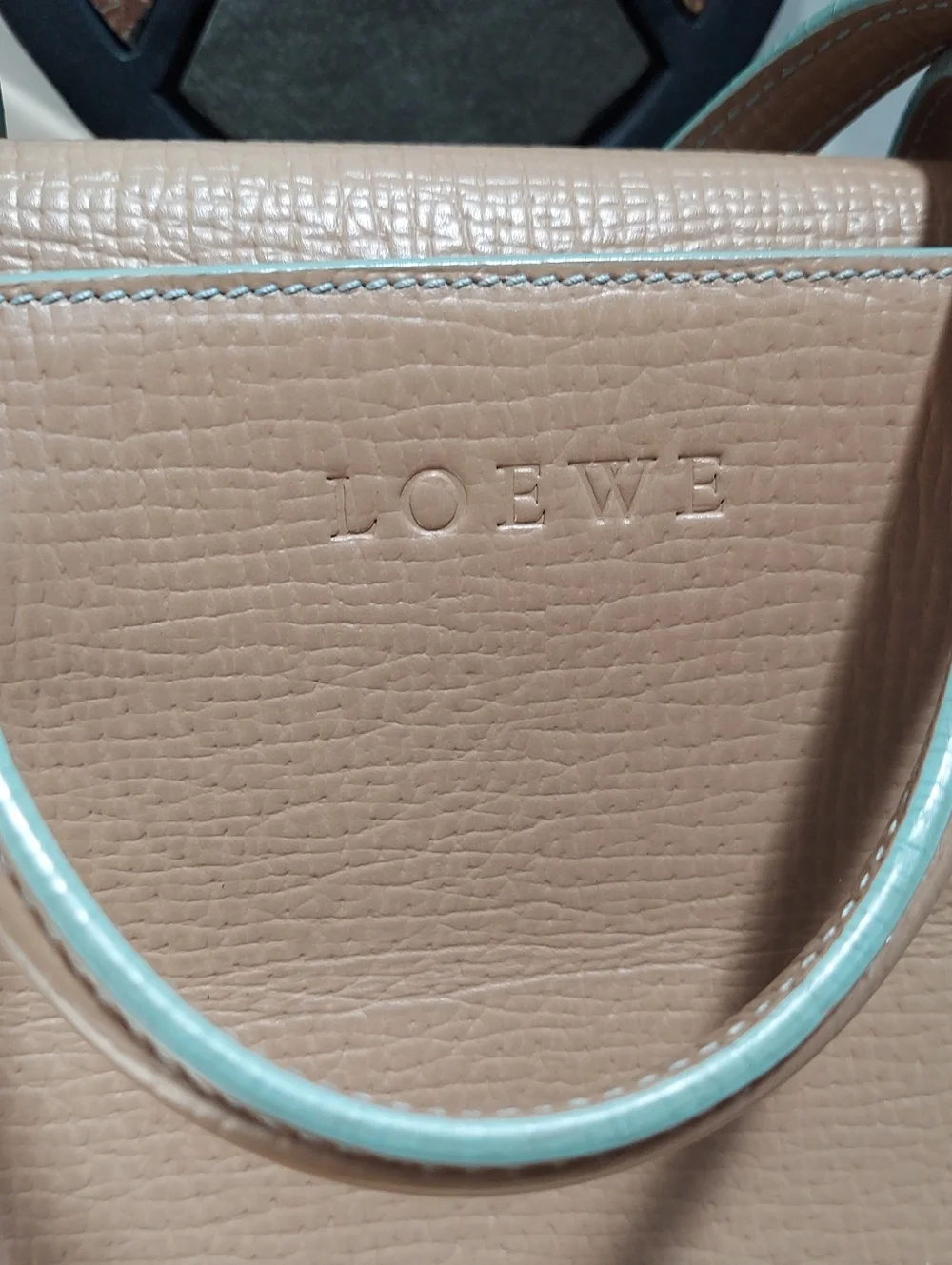 🌟 ULTRA RARE VINTAGE LOEWE MADRID TEXTURED LEATHER BAG 🌟
